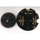 Juego de conectores Shucko-IDE Elecaudio Carbono