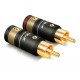 Juego de 4 conectores RCA Viablue T6s