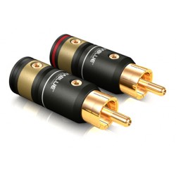 Juego de 4 conectores RCA Viablue T6s