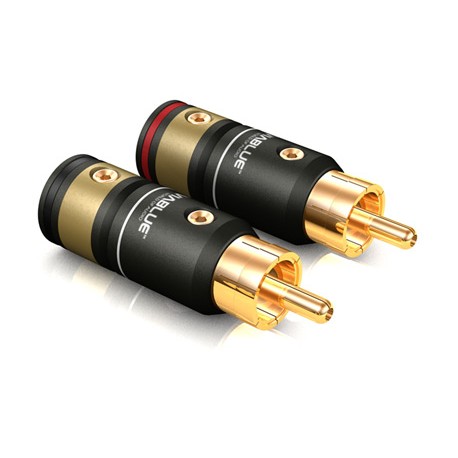 Juego de 4 conectores RCA Viablue T6s