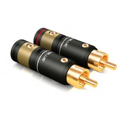Juego de 4 conectores RCA XL Viablue T6s