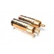 Juego de 4 conectores RCA Viablue TS
