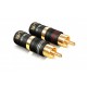 Juego de 4 conectores RCA Viablue TVR