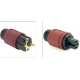 Juego de conectores Shucko-IEC Elecaudio RS-34 RS-24