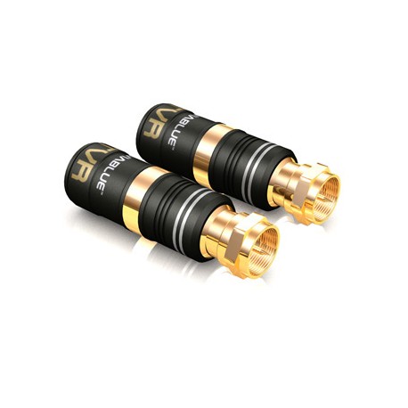Conectores F PLUG Viablue TVR