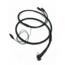 Cable de Phono Pure Silver 99.998% CODE DIN - RCA - 1,2 m